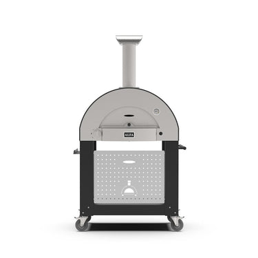 Alfa Classico 2 Pizze Propane Pizza Oven W/ Natural Gas Conversion Kit and Oven Base - Ardesia Grey - FXCL-2P-GGRA-U